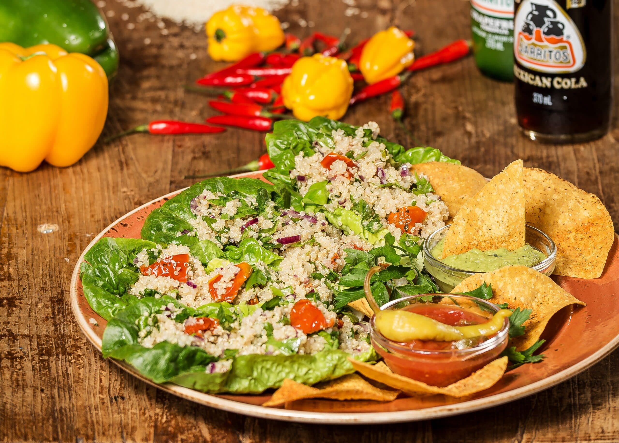 Ensalada con Quinoa